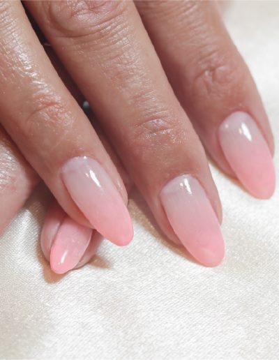 pink manicure