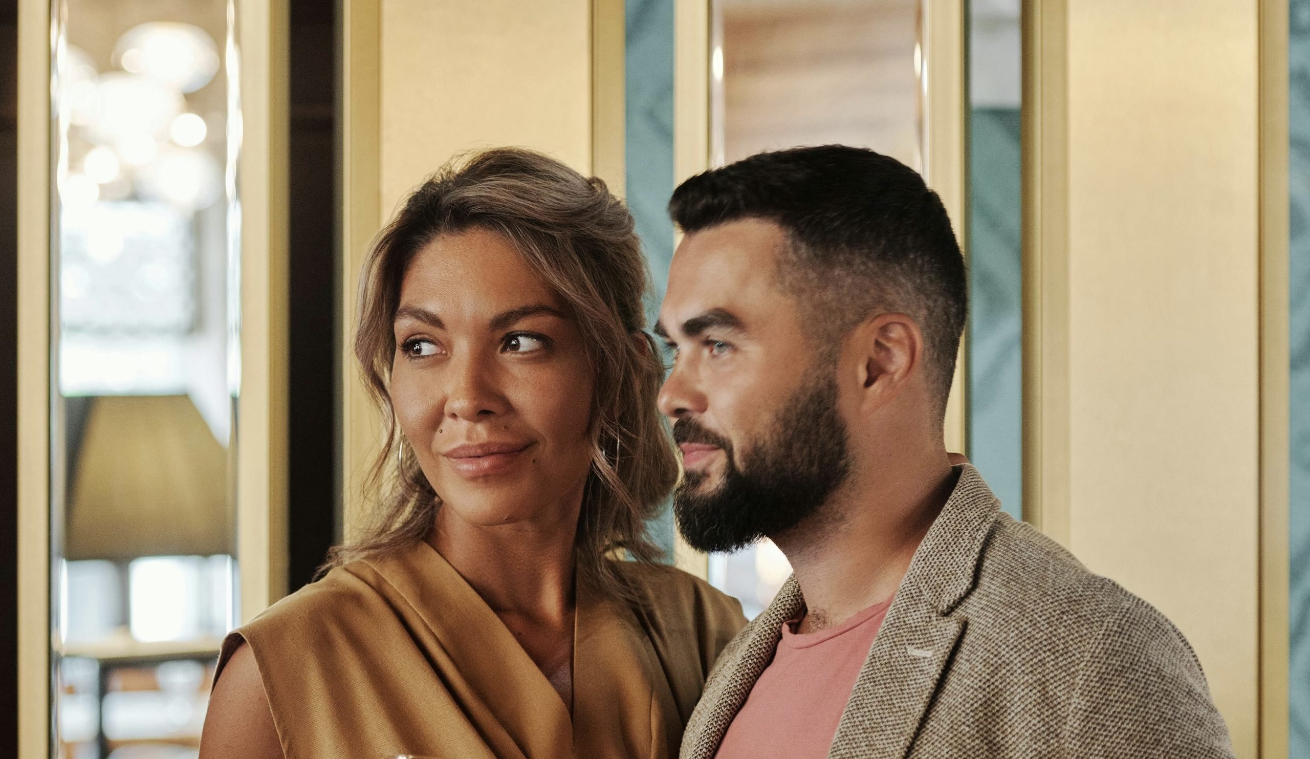 Two people feeling confident and naturally beautiful  in laser-treated skin